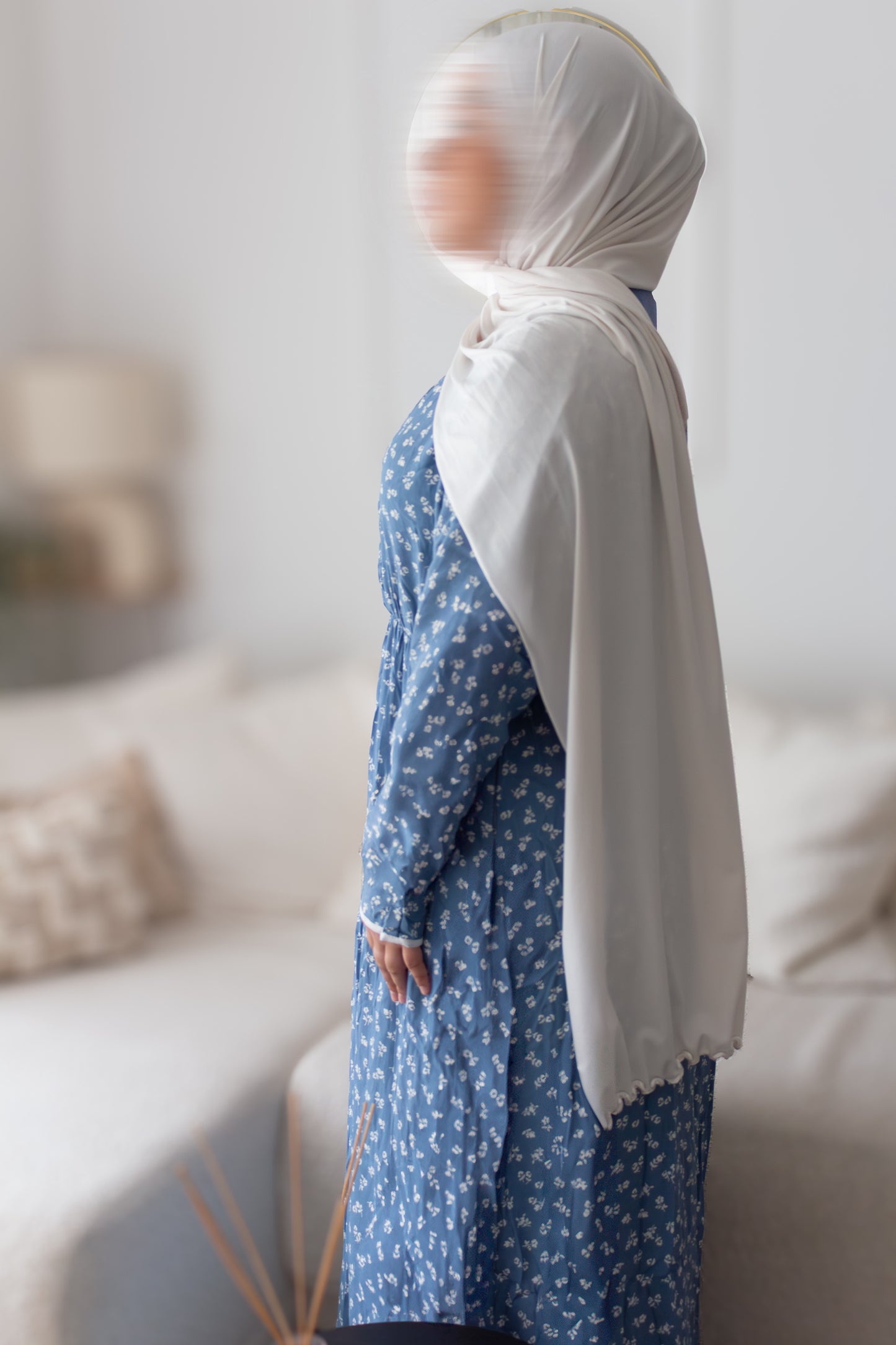 Robe Blue ANDALOUSE