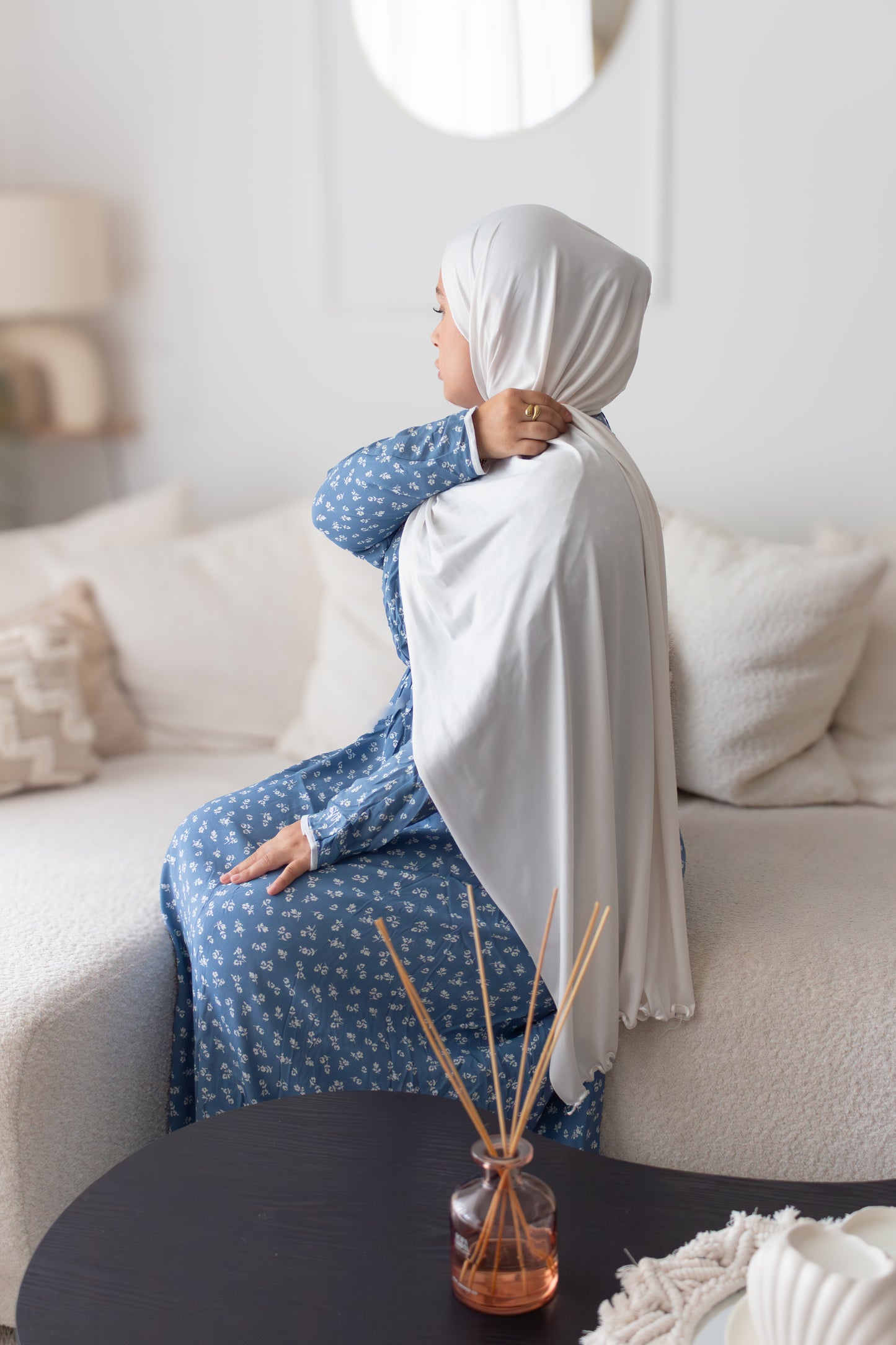 Robe Blue ANDALOUSE