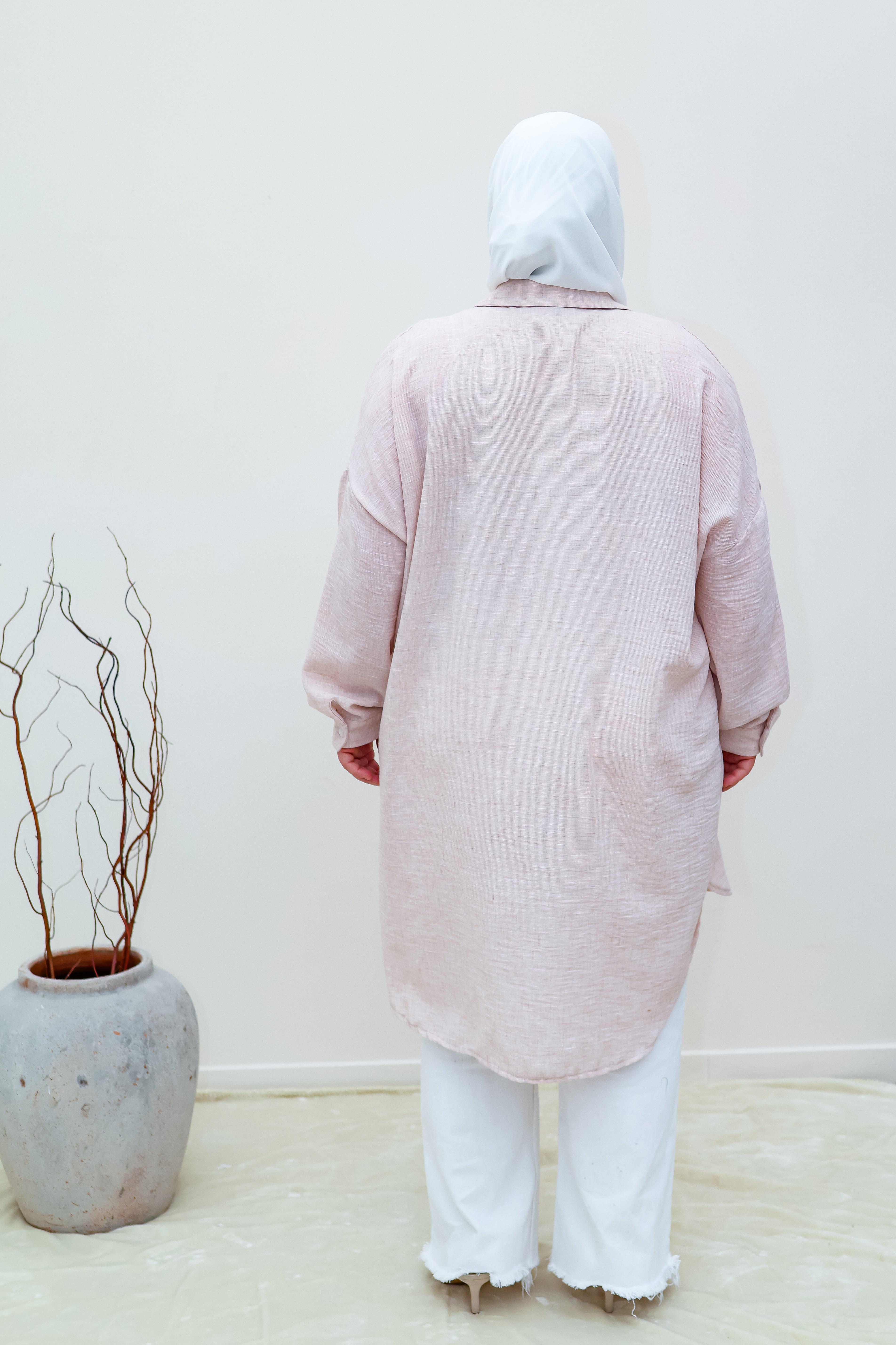 CHEMISE KISSI ROSE PALE