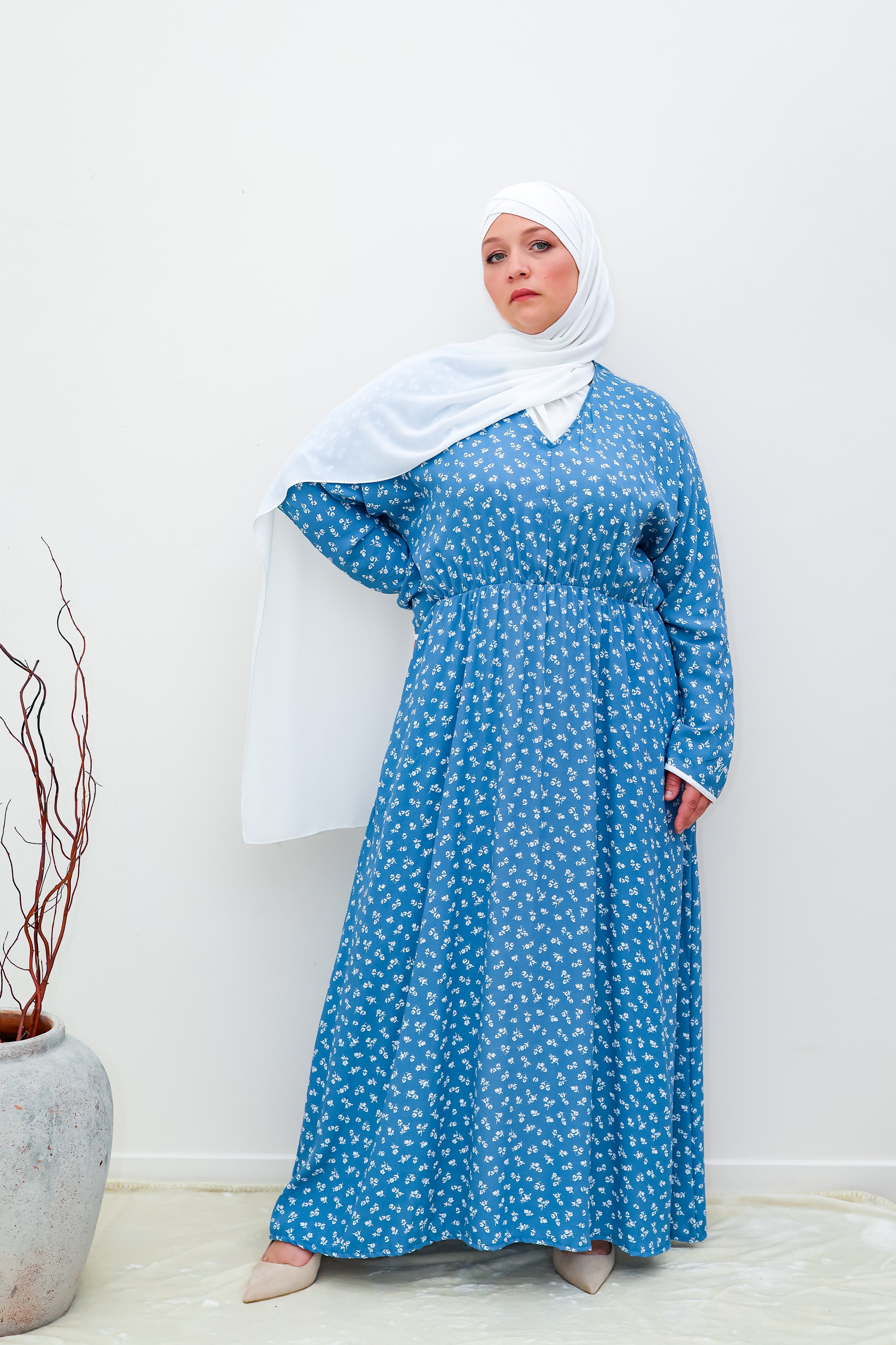 Robe Blue ANDALOUSE