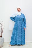 Robe Blue ANDALOUSE
